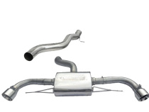 Audi TT 3.2 V6 (Mk2) (Quattro) Coupe 07-11 Catback Sportavgassystem (Ej Ljuddämpat) Cobra Sport